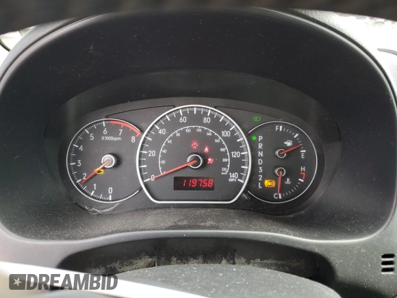 2008 Suzuki SX4 with VIN JS2YB413785101604, listed as a Copart auction lot 79716424 with 119,758 mi miles and Salvage Title. Bid and sale history available at carsss.com. Image 9.