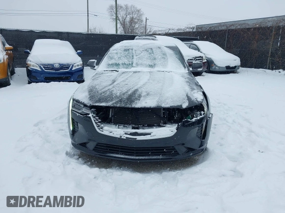 2020 Cadillac CT4 Premium Luxury with VIN 1G6DF5RK7L0149451, listed as a IAAI auction lot 41334189 with 22,830 mi miles. Bid and sale history available at carsss.com. Image 12.