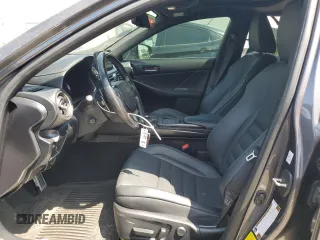 2022 Lexus IS 350 F Sport with VIN JTHGZ1B27N5055935, listed as a Copart auction lot 52050285 with 40,586 mi miles and Salvage title. Bid and sale history available at DreamBid. Image 7.