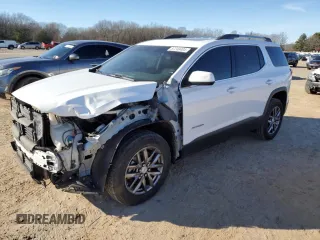 2017 GMC Acadia SLT with VIN 1GKKNMLA2HZ272549, listed as a Copart auction lot 87249404 with 96,730 mi miles and Salvage Title. Bid and sale history available at carsss.com. Image 1.