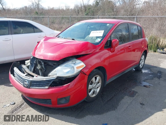 2007 Nissan Versa 1.8 S with VIN 3N1BC13E07L395312, listed as a IAAI auction lot 41521281 with 157,266 mi miles. Bid and sale history available at carsss.com. Image 17.