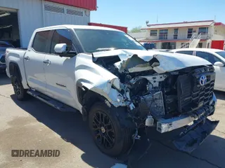2023 Toyota Tundra Limited Hybrid with VIN 5TFJC5DB9PX020902, listed as a IAAI auction lot 41741897 with 44,921 mi miles and . Bid and sale history available at DreamBid. Image 1.