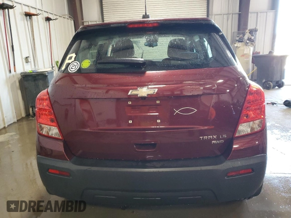2016 Chevrolet Trax LS z VIN 3GNCJNSB5GL257875, wystawiony jako Copart lot #49535085 z przebiegiem 125 556 mil mil oraz Szkoda całkowita • Salvage title. Historia ofert i sprzedaży dostępna na DreamBid. Obrazek 6.