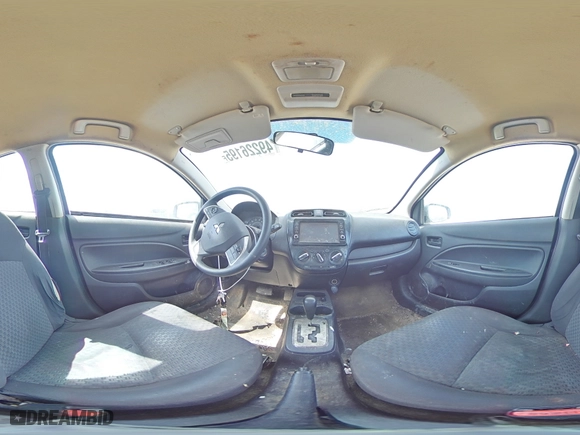 2019 Mitsubishi Mirage ES with VIN ML32A3HJ1KH008443, listed as a Copart auction lot 49226195 with 103,073 mi miles and Salvage Title. Bid and sale history available at carsss.com. Image 14.