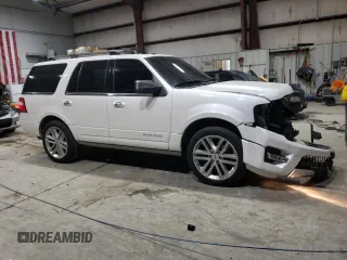 2016 Ford Expedition Platinum z VIN 1FMJU1MT2GEF54362, wystawiony jako Copart lot #42194005 z przebiegiem 140 798 mil mil oraz Szkoda całkowita • Salvage title. Historia ofert i sprzedaży dostępna na DreamBid. Obrazek 4.