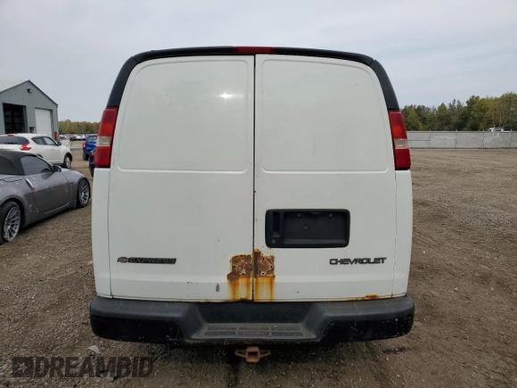 2006 Chevrolet Express Cargo z VIN 1GCHG35U761242721, wystawiony jako Copart lot #75036204 z przebiegiem 253 979 mil mil oraz Czysty tytuł • Clean title. Historia ofert i sprzedaży dostępna na DreamBid. Obrazek 6.