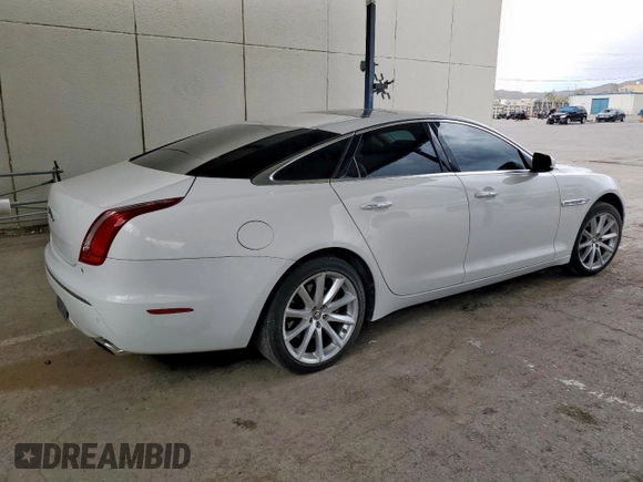 2011 Jaguar XJ with VIN SAJWA1CB2BLV07172, listed as a Copart auction lot 63343085 with 135,119 mi miles and Salvage title. Bid and sale history available at DreamBid. Image 3.