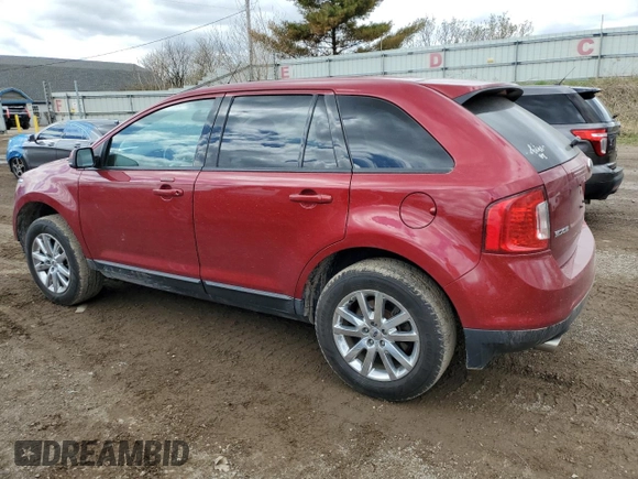 2014 Ford Edge SEL with VIN 2FMDK3JC0EBB40881, listed as a Copart auction lot 53697915 with 76,846 mi miles and Clean Title. Bid and sale history available at carsss.com. Image 2.