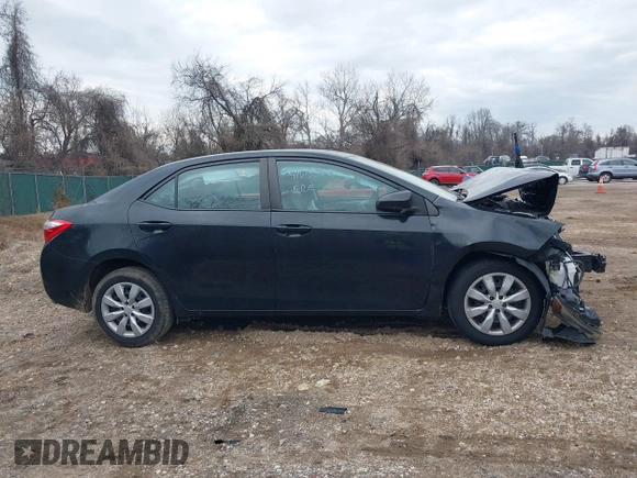 2015 Toyota Corolla L with VIN 2T1BURHE4FC445728, listed as a IAAI auction lot 41655297 with 92,478 mi miles and . Bid and sale history available at DreamBid. Image 14.