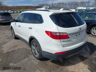 2013 Hyundai Santa Fe Limited with VIN KM8SR4HF5DU004764, listed as a IAAI auction lot 41931929 with 183,236 mi miles. Bid and sale history available at carsss.com. Image 3.