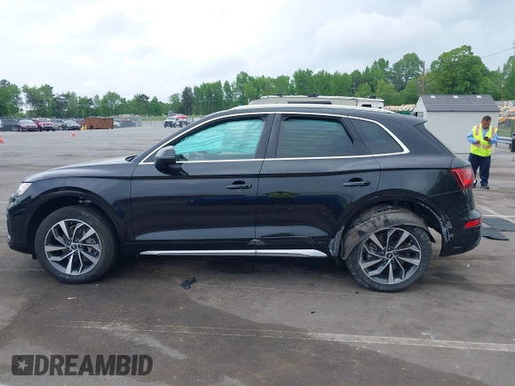 2021 Audi Q5 Premium with VIN WA1AAAFY2M2008206, listed as a IAAI auction lot 42129096 with 65,686 mi miles and . Bid and sale history available at DreamBid. Image 15.