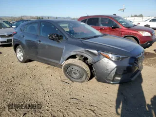 2024 Subaru Impreza with VIN JF1GUABC1R8347583, listed as a Copart auction lot 42559315 with 13,289 mi miles and Salvage Title. Bid and sale history available at carsss.com. Image 4.