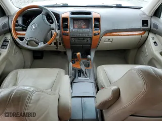 2003 Lexus GX 470 with VIN JTJBT20X330006191, listed as a Copart auction lot 53516235 with 146,860 mi miles and Salvage Title. Bid and sale history available at carsss.com. Image 8.