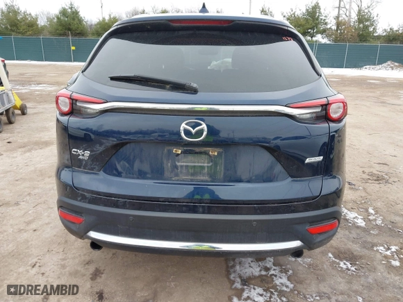 2018 Mazda CX-9 Grand Touring with VIN JM3TCBDY7J0231745, listed as a IAAI auction lot 41257681 with 77,281 mi miles. Bid and sale history available at carsss.com. Image 16.