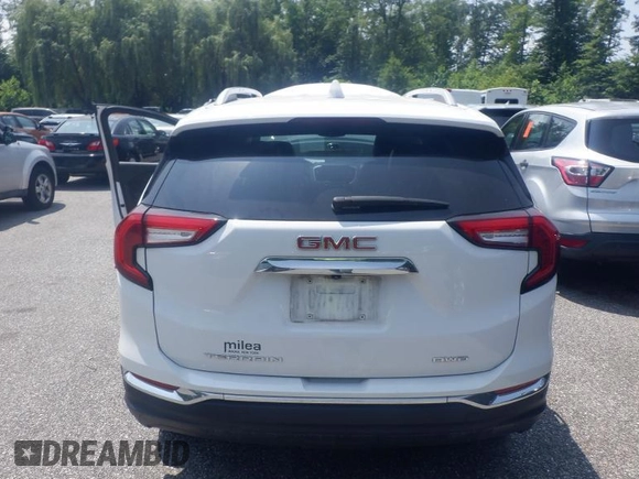 2022 GMC Terrain SLT z VIN 3GKALVEV4NL231608, wystawiony jako IAAI lot #42572052 z przebiegiem 79 198 mil mil oraz . Historia ofert i sprzedaży dostępna na DreamBid. Obrazek 7.