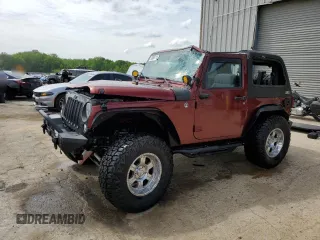 2008 Jeep Wrangler X z VIN 1J4FA24108L642356, wystawiony jako Copart lot #53886115 z przebiegiem Nie podano mil oraz Szkoda całkowita • Salvage title. Historia ofert i sprzedaży dostępna na DreamBid. Obrazek 1.