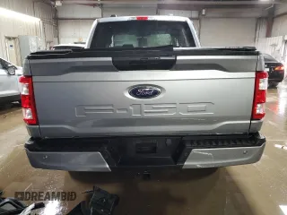 2023 Ford F-150 XL with VIN 1FTFW1E5XPFB86964, listed as a Copart auction lot 49287195 with 25,033 mi miles and Salvage Title. Bid and sale history available at carsss.com. Image 6.