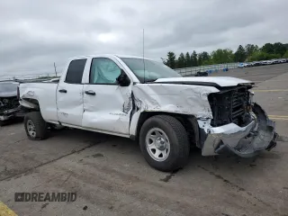 2018 Chevrolet Silverado 1500 Work Truck with VIN 1GCRCNEC3JZ296319, listed as a Copart auction lot 54670294 with 124,776 mi miles and Salvage Title. Bid and sale history available at carsss.com. Image 4.