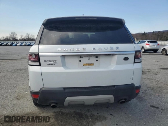 2017 Land Rover Range Rover Sport HSE with VIN SALWR2FV8HA172919, listed as a Copart auction lot 50014795 with 63,112 mi miles and Clean Title. Bid and sale history available at carsss.com. Image 6.