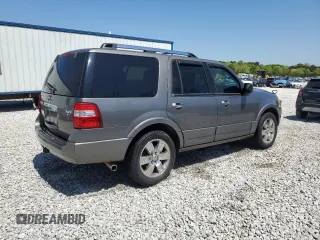2010 Ford Expedition Limited with VIN 1FMJU1K56AEA17182, listed as a Copart auction lot 52529205 with 196,579 mi miles and Salvage title. Bid and sale history available at DreamBid. Image 3.