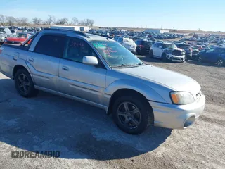 2003 Subaru Baja with VIN 4S4BT61C936101028, listed as a IAAI auction lot 41637430 with 207,576 mi miles and . Bid and sale history available at DreamBid. Image 1.