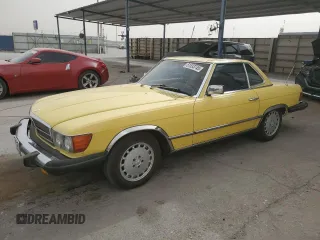 1981 Mercedes-Benz 380 with VIN WDBBA45A6BB004011, listed as a Copart auction lot 51533745 with 94,176 mi miles and Clean Title. Bid and sale history available at carsss.com. Image 1.