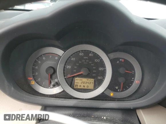 2008 Toyota RAV4 with VIN JTMZD33V885104531, listed as a Copart auction lot 49081275 with 203,437 mi miles and Clean Title. Bid and sale history available at carsss.com. Image 9.