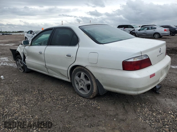 2002 Acura TL w/Navigation with VIN 19UUA56742A048728, listed as a Copart auction lot 50744665 with 0 mi miles and Salvage Title. Bid and sale history available at carsss.com. Image 2.