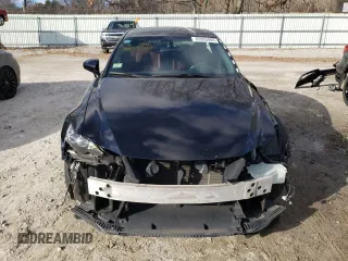 2014 Lexus IS 350 with VIN JTHCE1D20E5005241, listed as a Copart auction lot 82803404 with 130,530 mi miles and Salvage title. Bid and sale history available at DreamBid. Image 5.