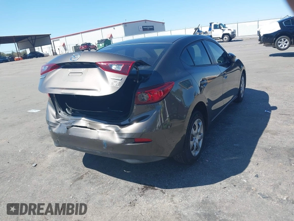 2015 Mazda 3 i SV with VIN JM1BM1T72F1270488, listed as a IAAI auction lot 41827337 with 228,983 mi miles and . Bid and sale history available at DreamBid. Image 4.