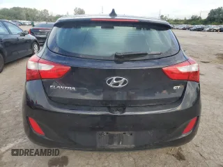 2013 Hyundai Elantra GT with VIN KMHD35LE0DU131291, listed as a Copart auction lot 70772334 with 54,428 mi miles and Salvage Title. Bid and sale history available at carsss.com. Image 6.