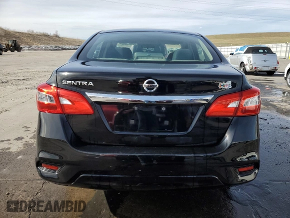 2017 Nissan Sentra S with VIN 3N1AB7AP7HY326210, listed as a Copart auction lot 50632445 with 124,160 mi miles and Salvage Title. Bid and sale history available at carsss.com. Image 6.