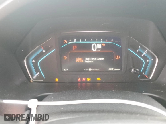 2023 Honda Odyssey Touring с VIN 5FNRL6H82PB004008, выставлен на аукционе Copart как лот 55772415 с пробегом 36 936 миль миль и Списание • Salvage title. История ставок и продаж доступна на DreamBid. Изображение 9.
