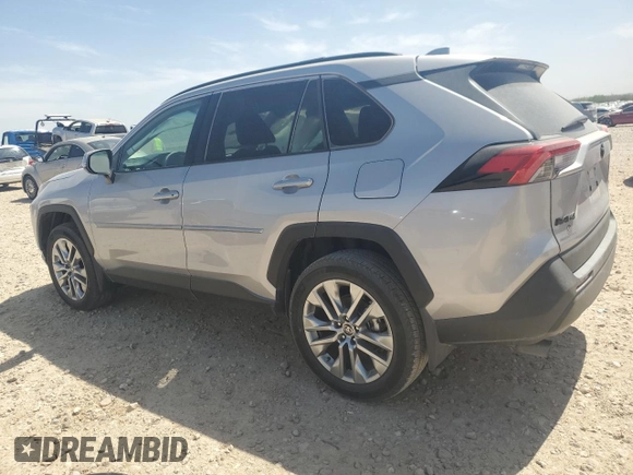 2024 Toyota RAV4 XLE Premium with VIN 2T3C1RFV1RC287814, listed as a Copart auction lot 48802135 with 3,680 mi miles and Salvage title. Bid and sale history available at DreamBid. Image 2.