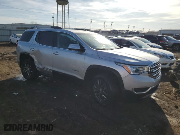 2019 GMC Acadia SLT with VIN 1GKKNULS9KZ276369, listed as a Copart auction lot 48202115 with 69,998 mi miles and Salvage Title. Bid and sale history available at DreamBid. Image 4.