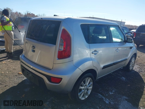 2012 Kia Soul + with VIN KNDJT2A66C7399079, listed as a IAAI auction lot 40770787 with 69,232 mi miles and . Bid and sale history available at DreamBid. Image 4.