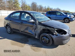 2007 Hyundai Accent GLS with VIN KMHCN46C07U085783, listed as a Copart auction lot 50498395 with 127,396 mi miles and Salvage Title. Bid and sale history available at carsss.com. Image 4.