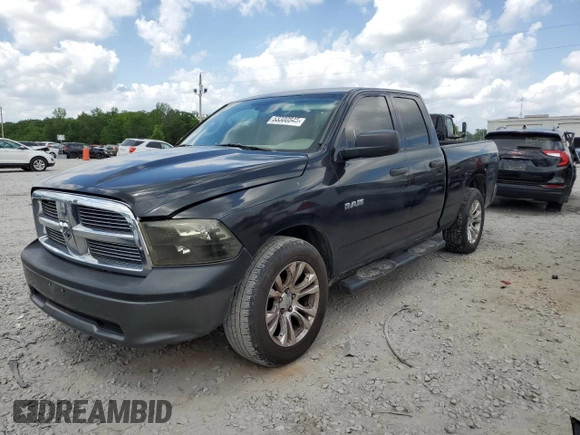 2010 Dodge 1500 ST with VIN 1D7RB1GK0AS177982, listed as a Copart auction lot 53300845 with 227,069 mi miles and Salvage Title. Bid and sale history available at DreamBid. Image 1.