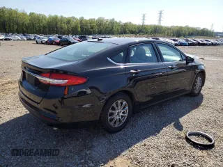 2017 Ford Fusion S with VIN 3FA6P0G7XHR172109, listed as a Copart auction lot 52152715 with 105,217 mi miles and Salvage Title. Bid and sale history available at carsss.com. Image 3.