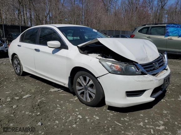2014 Honda Accord Sedan LX with VIN 1HGCR2F35EA136191, listed as a Copart auction lot 49577235 with 162,751 mi miles and Salvage Title. Bid and sale history available at carsss.com. Image 4.