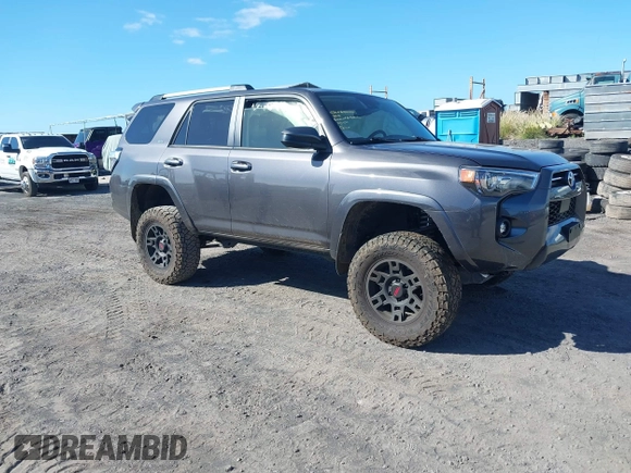 2023 Toyota 4Runner SR5 with VIN JTEMU5JR2P6141140, listed as a IAAI auction lot 40894225 with 14,997 mi miles and . Bid and sale history available at DreamBid. Image 1.