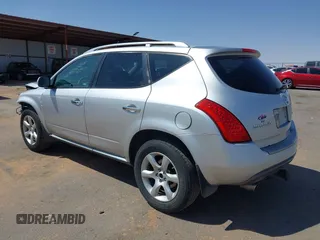 2007 Nissan Murano SL with VIN JN8AZ08W57W606876, listed as a IAAI auction lot 41967978 with 187,094 mi miles and . Bid and sale history available at DreamBid. Image 3.
