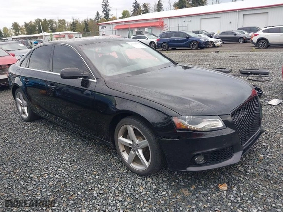 2011 Audi A4 2.0T Premium Plus with VIN WAUFFAFL0BN010286, listed as a IAAI auction lot 40526292 with 151,154 mi miles. Bid and sale history available at carsss.com. Image 1.