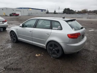2008 Audi A3 with VIN WAUHF68P38A138883, listed as a Copart auction lot 84471954 with 294,220 mi miles and Clean Title. Bid and sale history available at carsss.com. Image 2.