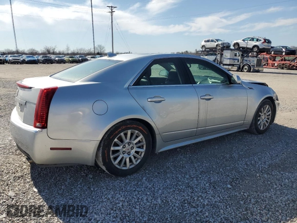 2010 Cadillac CTS Luxury with VIN 1G6DE5EG1A0127348, listed as a Copart auction lot 46606405 with 165,033 mi miles and Salvage Title. Bid and sale history available at carsss.com. Image 3.