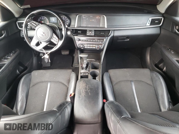 2020 Kia Optima LX with VIN 5XXGT4L34LG412430, listed as a Copart auction lot 59617215 with 139,196 mi miles and Salvage title. Bid and sale history available at DreamBid. Image 8.