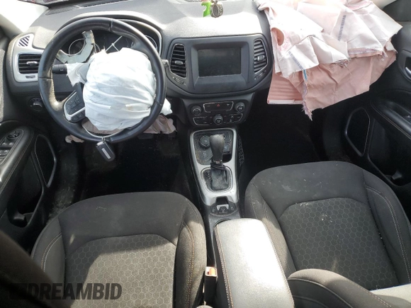 2021 Jeep Compass Sport z VIN 3C4NJDAB1MT500431, wystawiony jako Copart lot #51666125 z przebiegiem Nie podano mil oraz Szkoda całkowita • Salvage title. Historia ofert i sprzedaży dostępna na DreamBid. Obrazek 8.