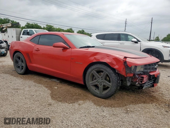 2012 Chevrolet Camaro 1LT with VIN 2G1FB1E33C9168165, listed as a Copart auction lot 57306385 with 156,165 mi miles and Clean title. Bid and sale history available at DreamBid. Image 4.