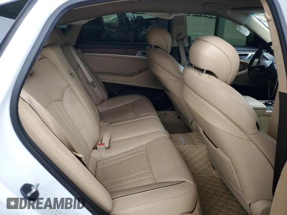 2017 Genesis G80 Ultimate z VIN KMHGN4JF9HU213796, wystawiony jako Copart lot #51531425 z przebiegiem 112 723 mil mil oraz Szkody całkowita. Historia ofert i sprzedaży dostępna na DreamBid. Obrazek 10.