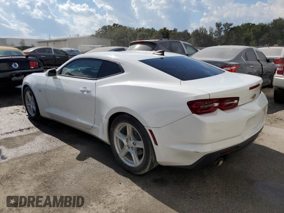 2019 Chevrolet Camaro 1LS with VIN 1G1FB1RX5K0158307, listed as a Copart auction lot 65394292 with 21,976 mi miles. Bid and sale history available at carsss.com. Image 3.